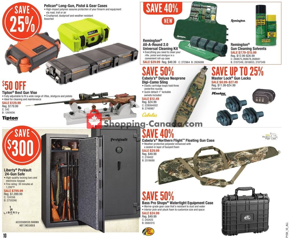 Cabela's flyer from Thursday August 6, 2020 to Wednesday August 26, 2020 - page 10