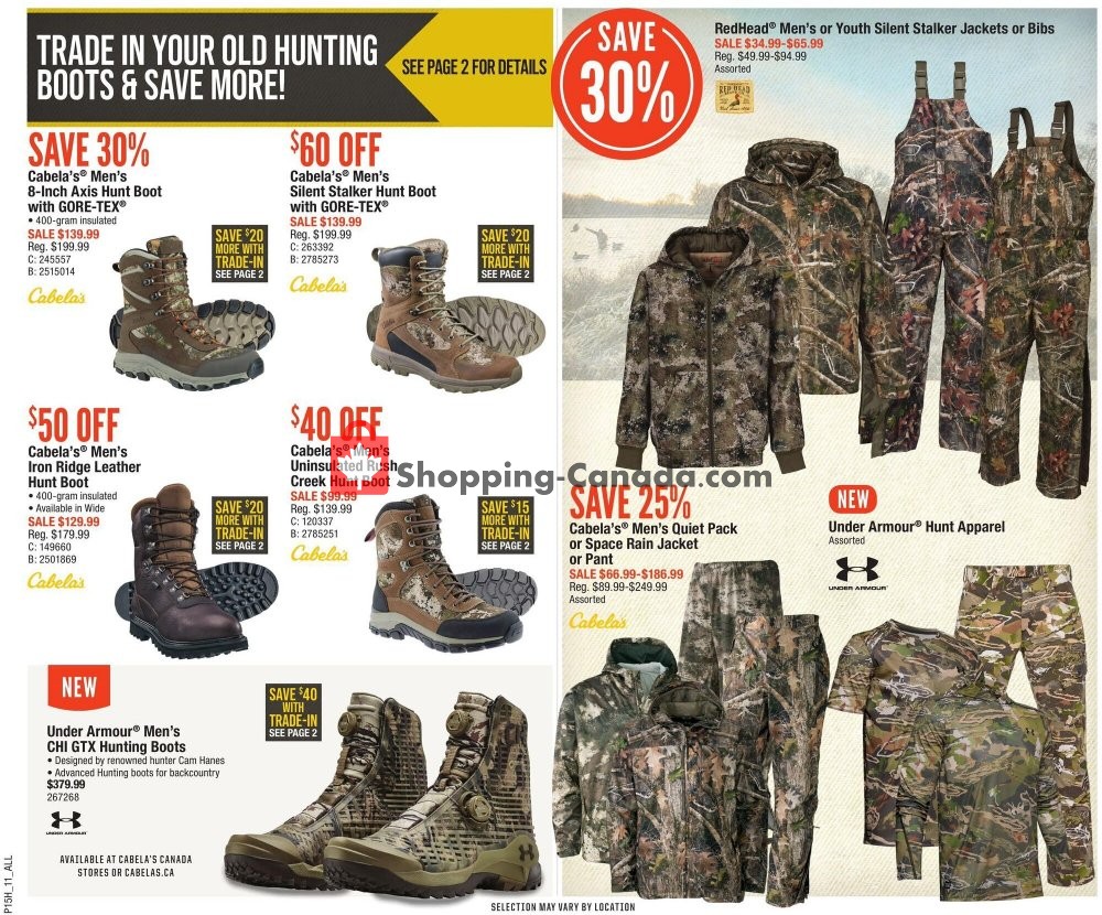 Cabela's flyer from Thursday August 6, 2020 to Wednesday August 26, 2020 - page 11