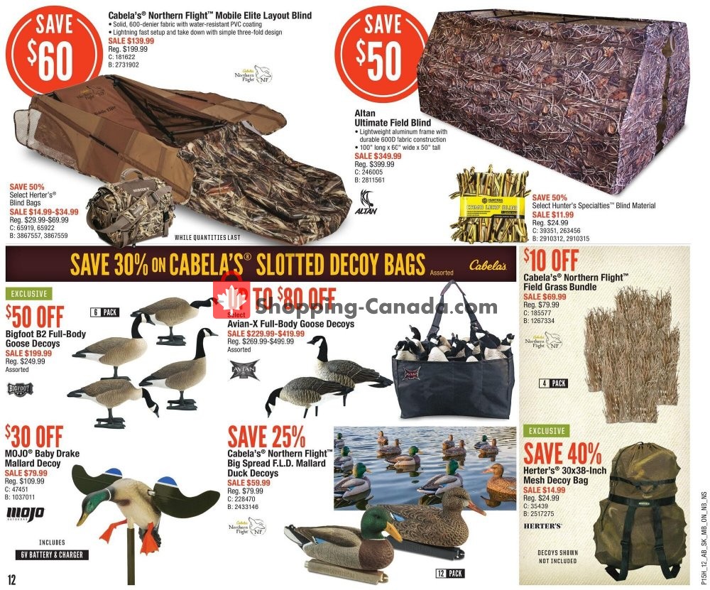 Cabela's flyer from Thursday August 6, 2020 to Wednesday August 26, 2020 - page 12