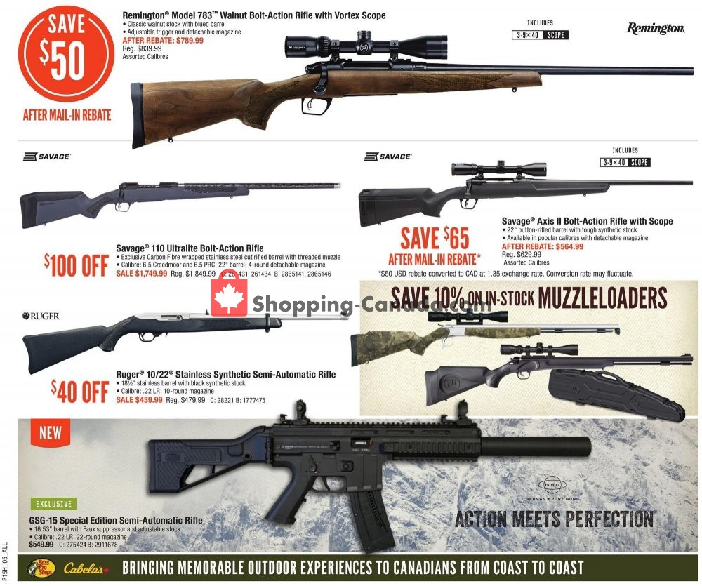 Cabela's flyer from Thursday August 6, 2020 to Wednesday August 26, 2020 - page 5
