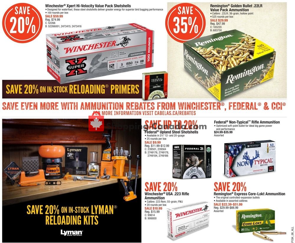 Cabela's flyer from Thursday August 6, 2020 to Wednesday August 26, 2020 - page 8