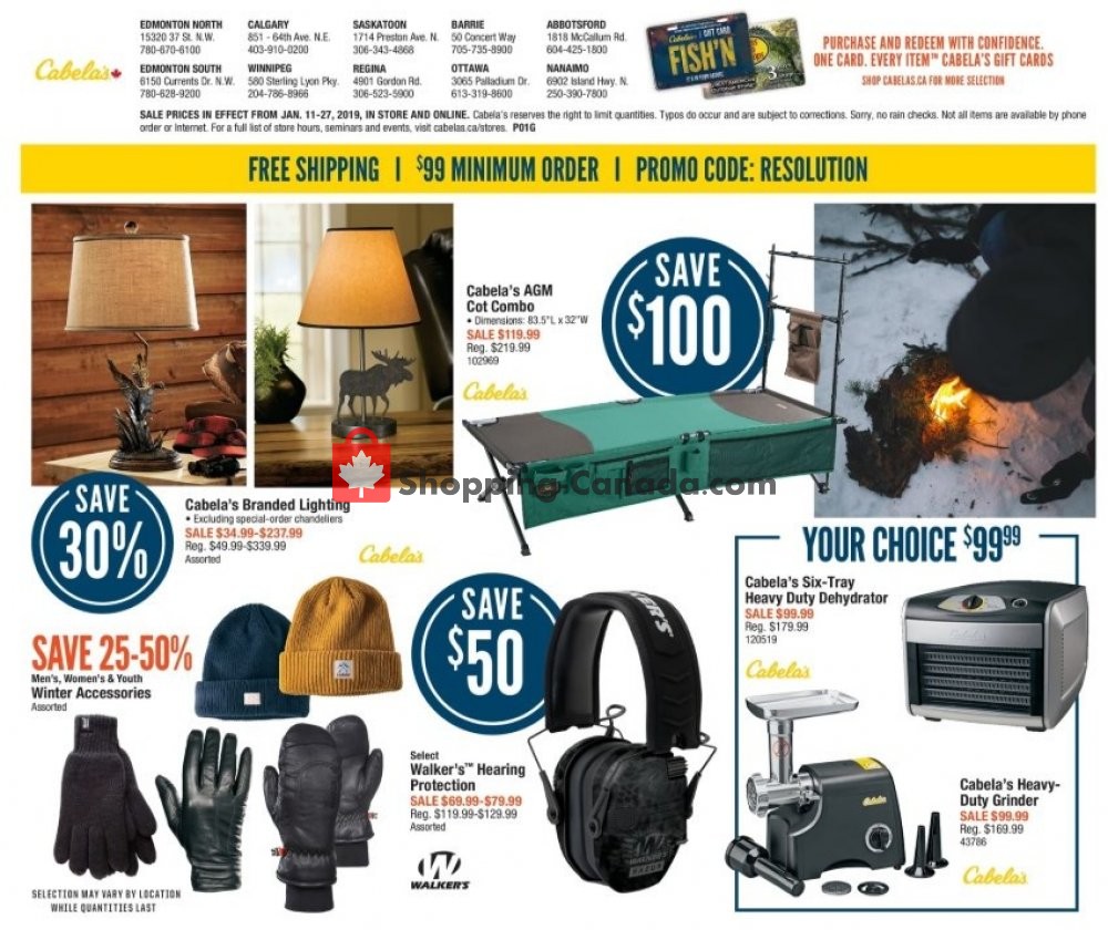 Cabela's flyer from Friday January 11, 2019 to Sunday January 27, 2019 - page 4