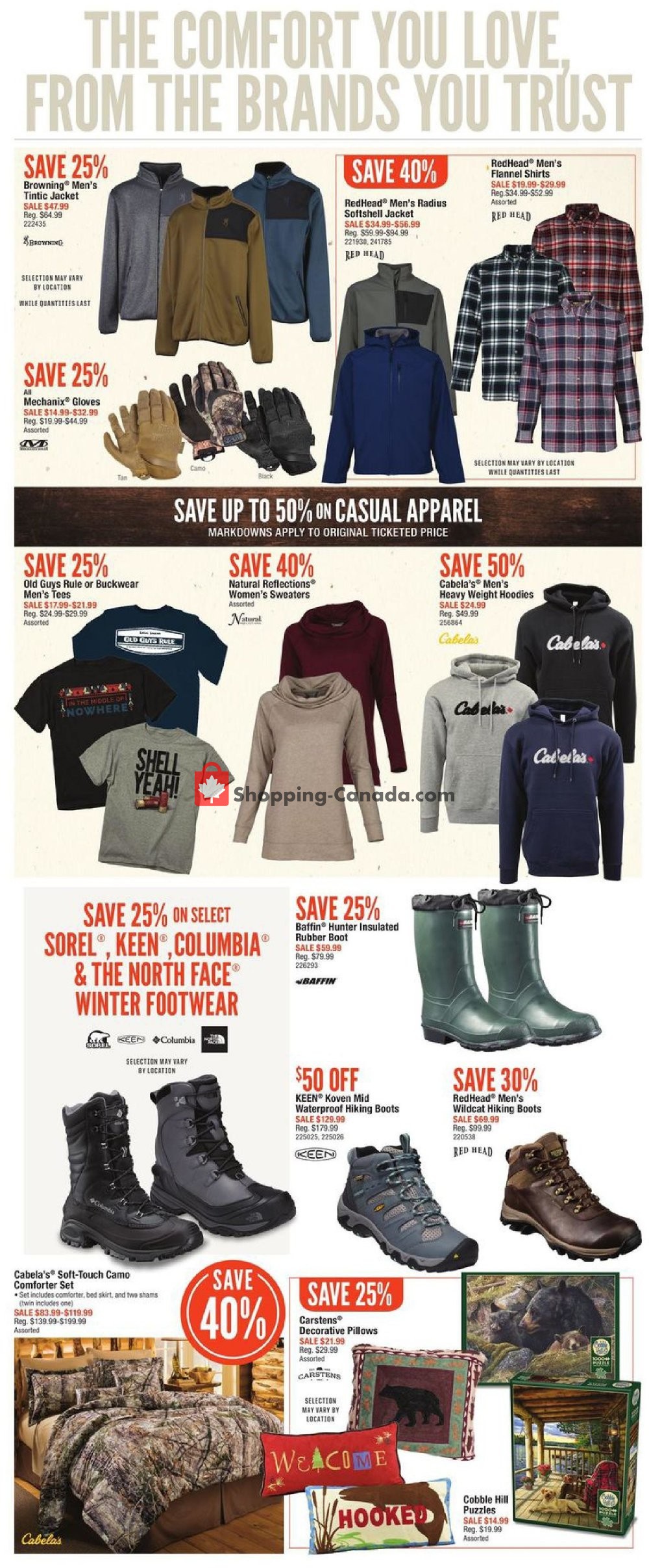 Cabela's flyer from Thursday February 6, 2020 to Wednesday February 26, 2020 - page 4