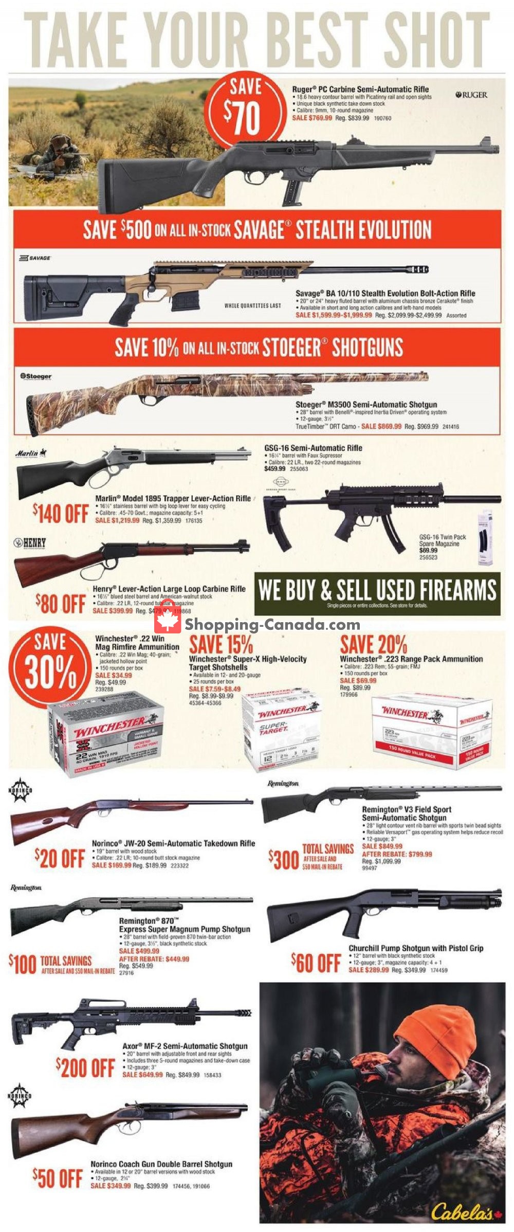 Cabela's flyer from Thursday February 6, 2020 to Wednesday February 26, 2020 - page 6
