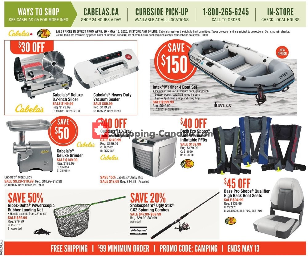Cabela's flyer from Thursday April 30, 2020 to Wednesday May 13, 2020 - page 12
