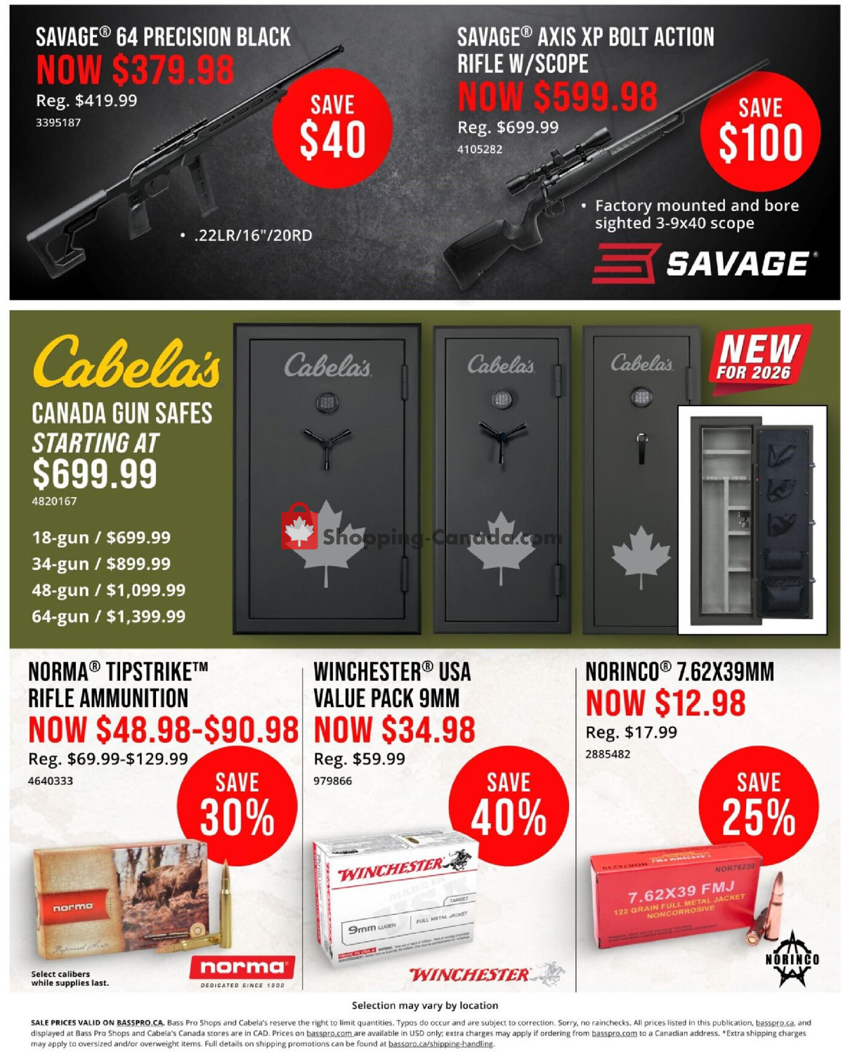 Cabela's flyer from Thursday July 16, 2026 to Wednesday August 5, 2026 - page 18