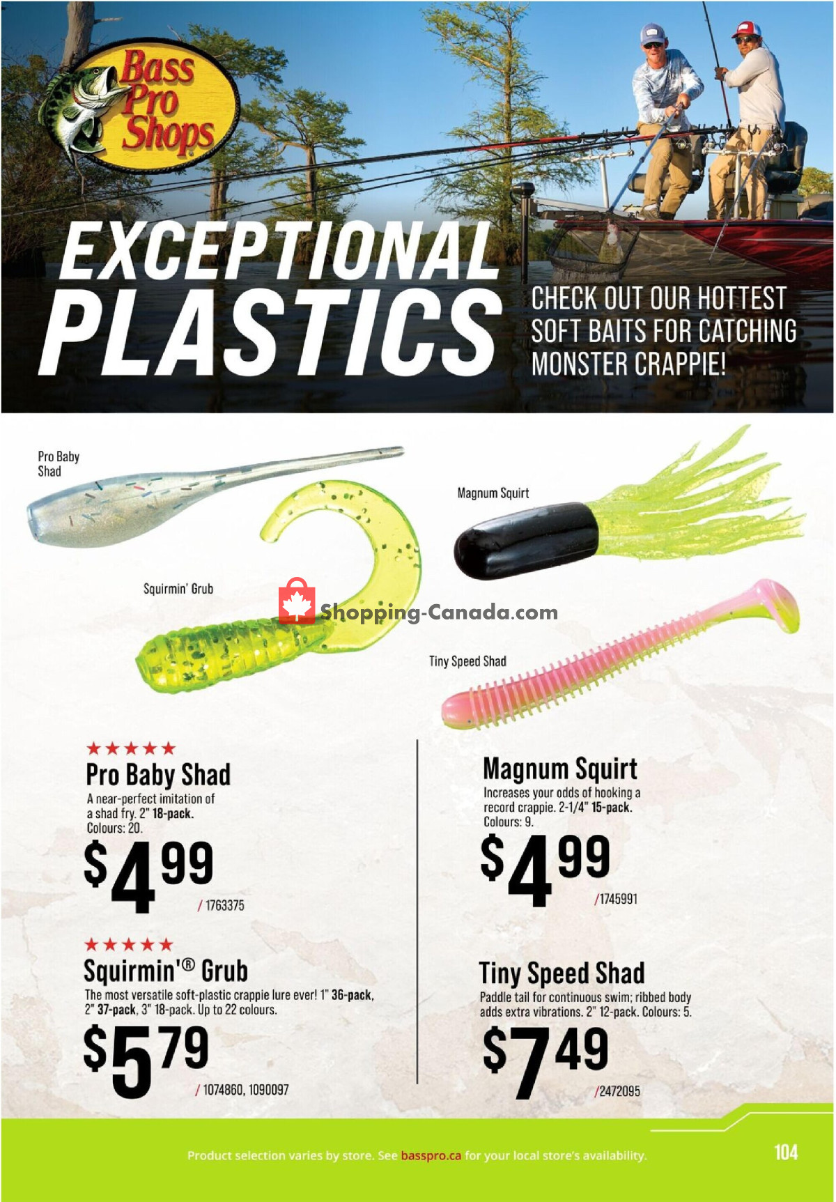 Cabela's flyer from Saturday July 25, 2026 to Tuesday September 1, 2026 - page 104