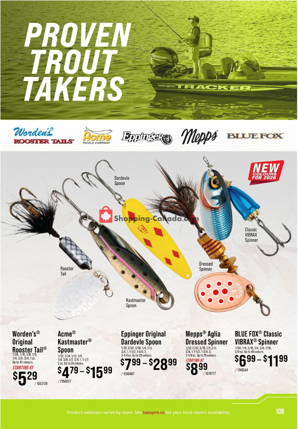 Cabela's flyer from Saturday July 25, 2026 to Tuesday September 1, 2026 - page 108