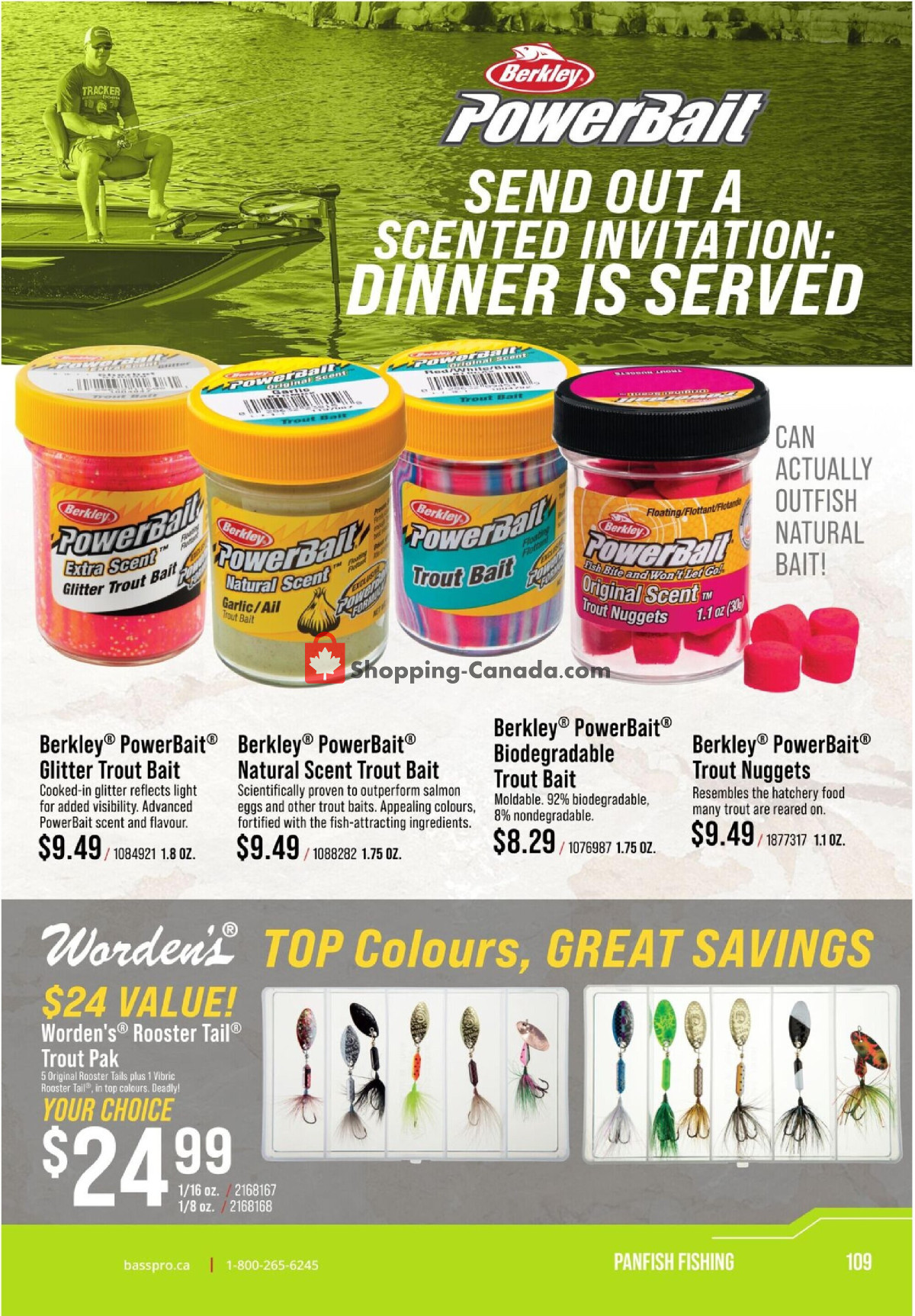Cabela's flyer from Saturday July 25, 2026 to Tuesday September 1, 2026 - page 109