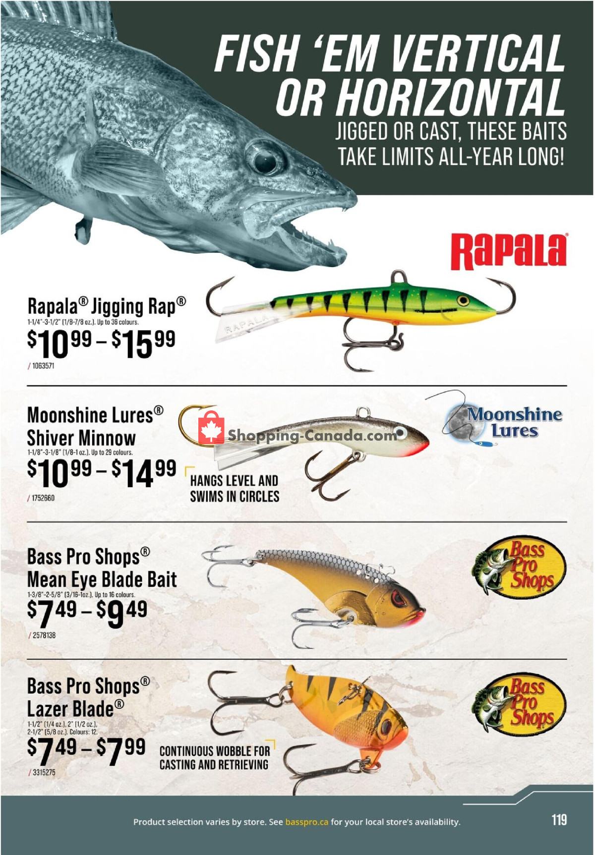 Cabela's flyer from Saturday July 25, 2026 to Tuesday September 1, 2026 - page 119
