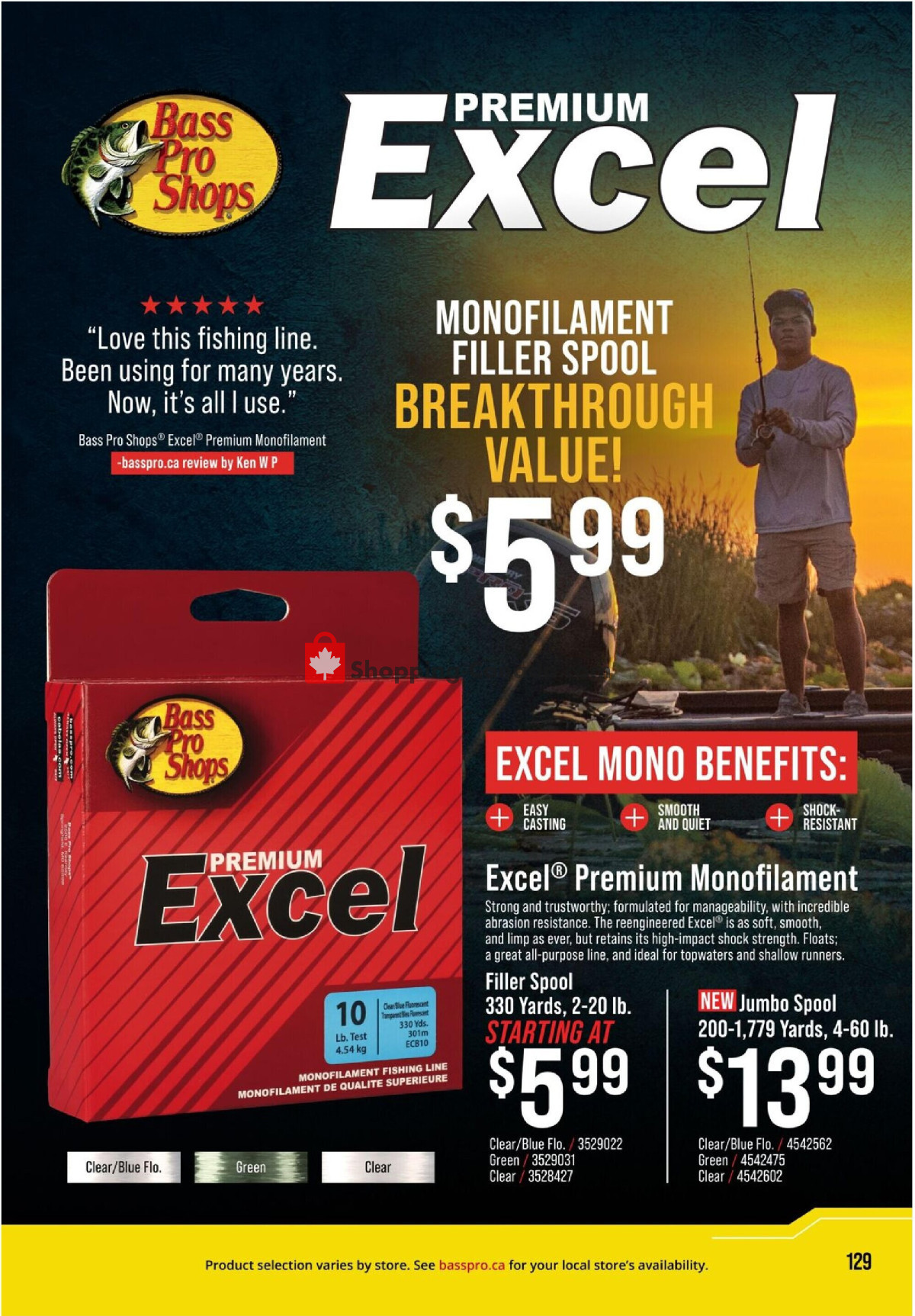 Cabela's flyer from Saturday July 25, 2026 to Tuesday September 1, 2026 - page 129
