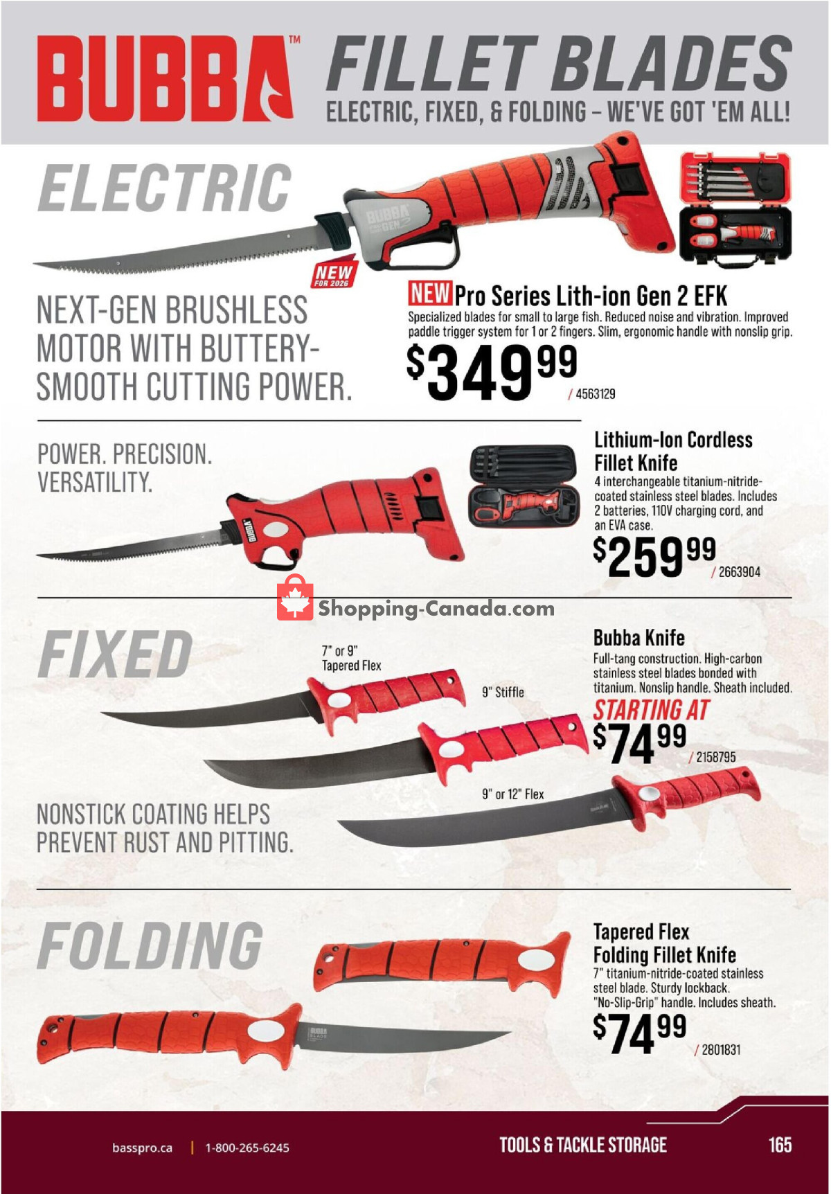 Cabela's flyer from Saturday July 25, 2026 to Tuesday September 1, 2026 - page 165