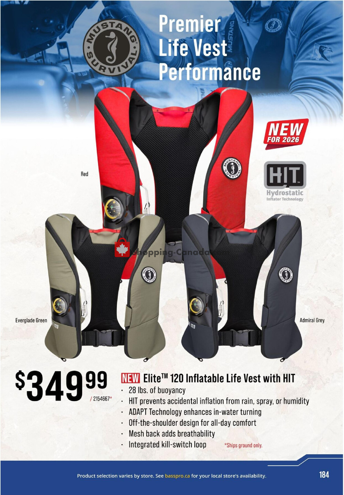 Cabela's flyer from Saturday July 25, 2026 to Tuesday September 1, 2026 - page 184