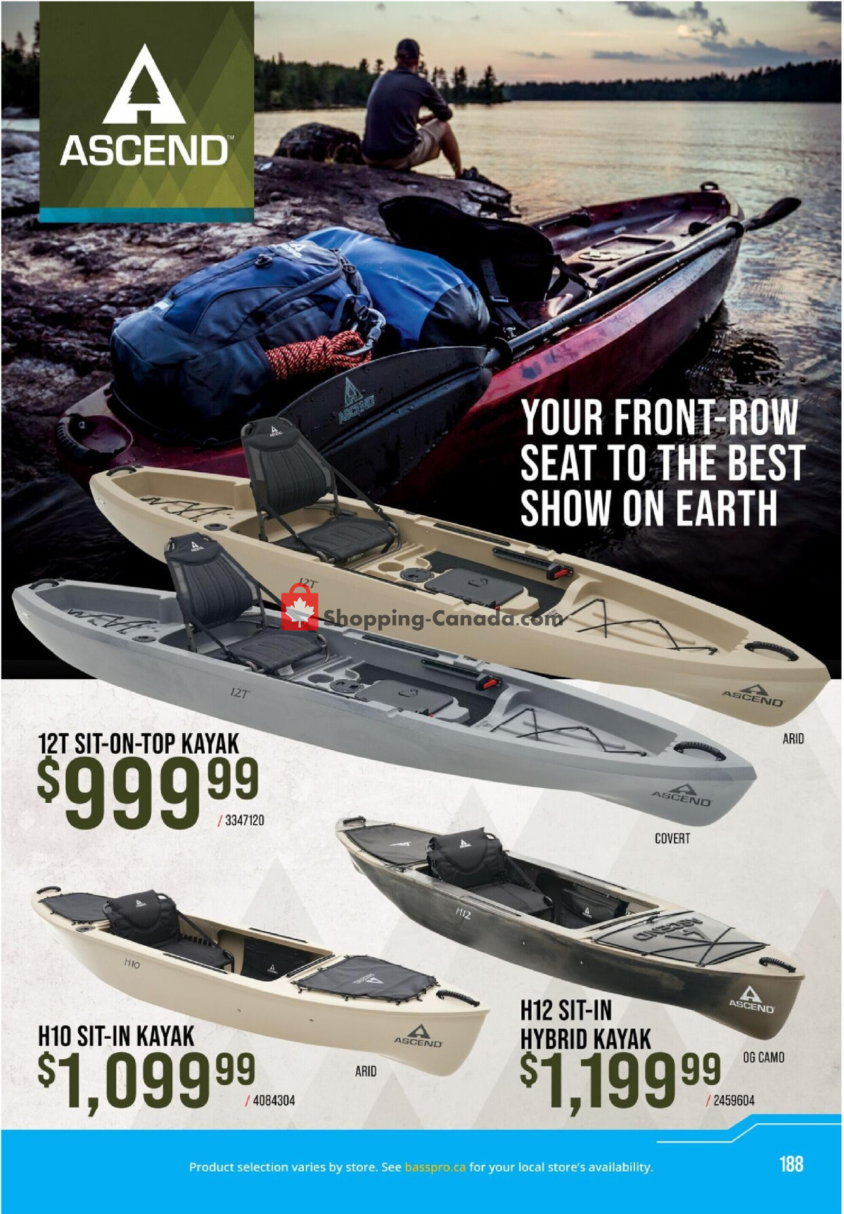 Cabela's flyer from Saturday July 25, 2026 to Tuesday September 1, 2026 - page 188