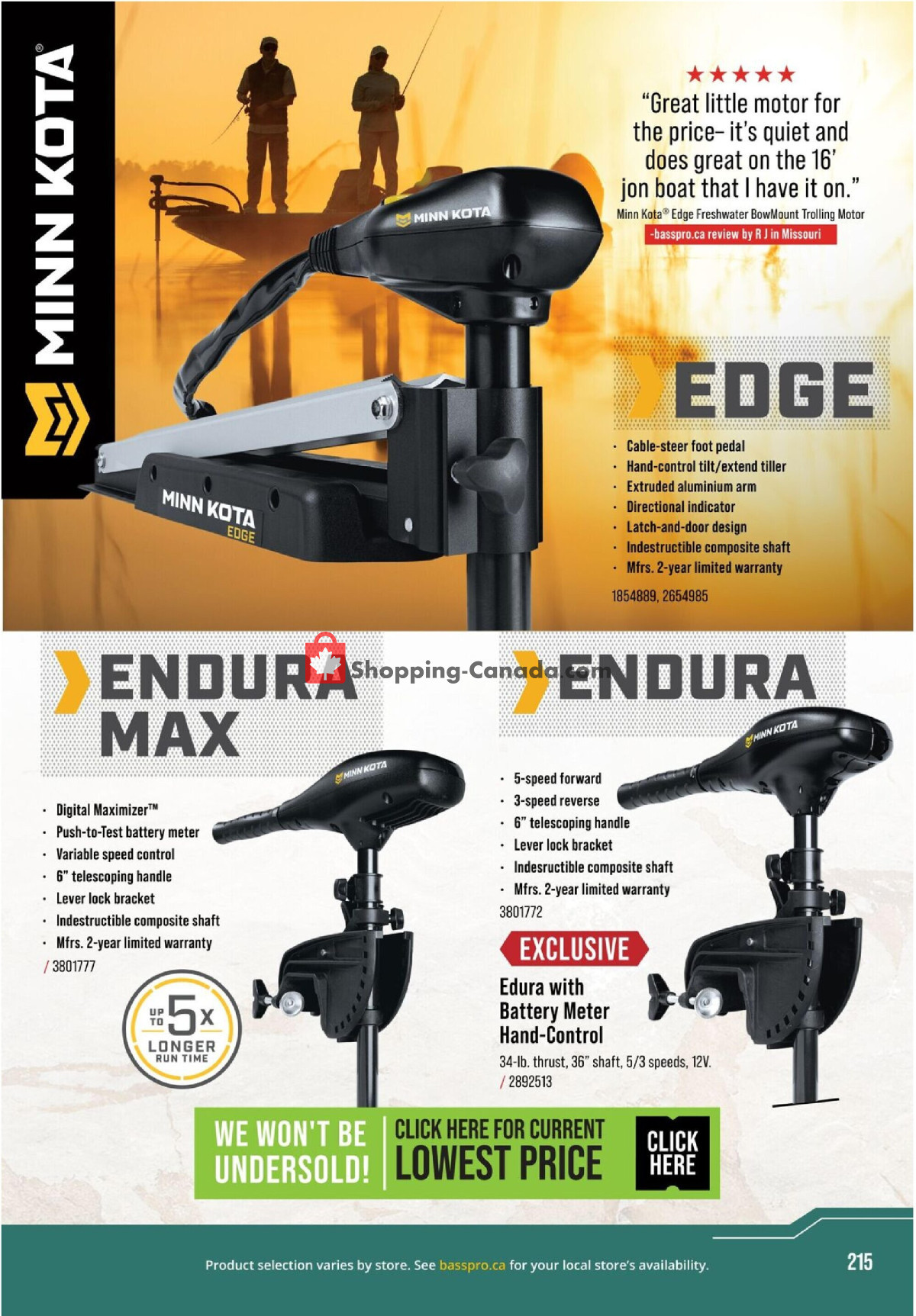 Cabela's flyer from Saturday July 25, 2026 to Tuesday September 1, 2026 - page 215