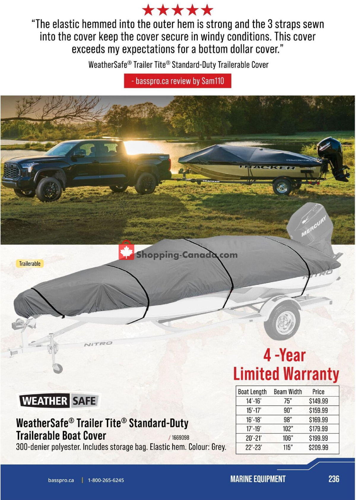 Cabela's flyer from Saturday July 25, 2026 to Tuesday September 1, 2026 - page 236