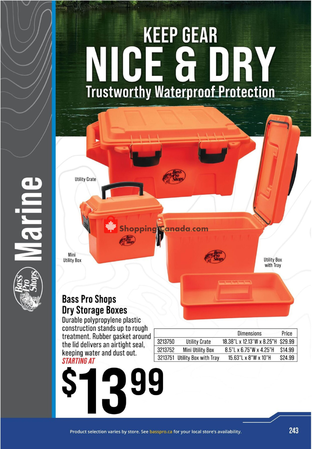 Cabela's flyer from Saturday July 25, 2026 to Tuesday September 1, 2026 - page 243