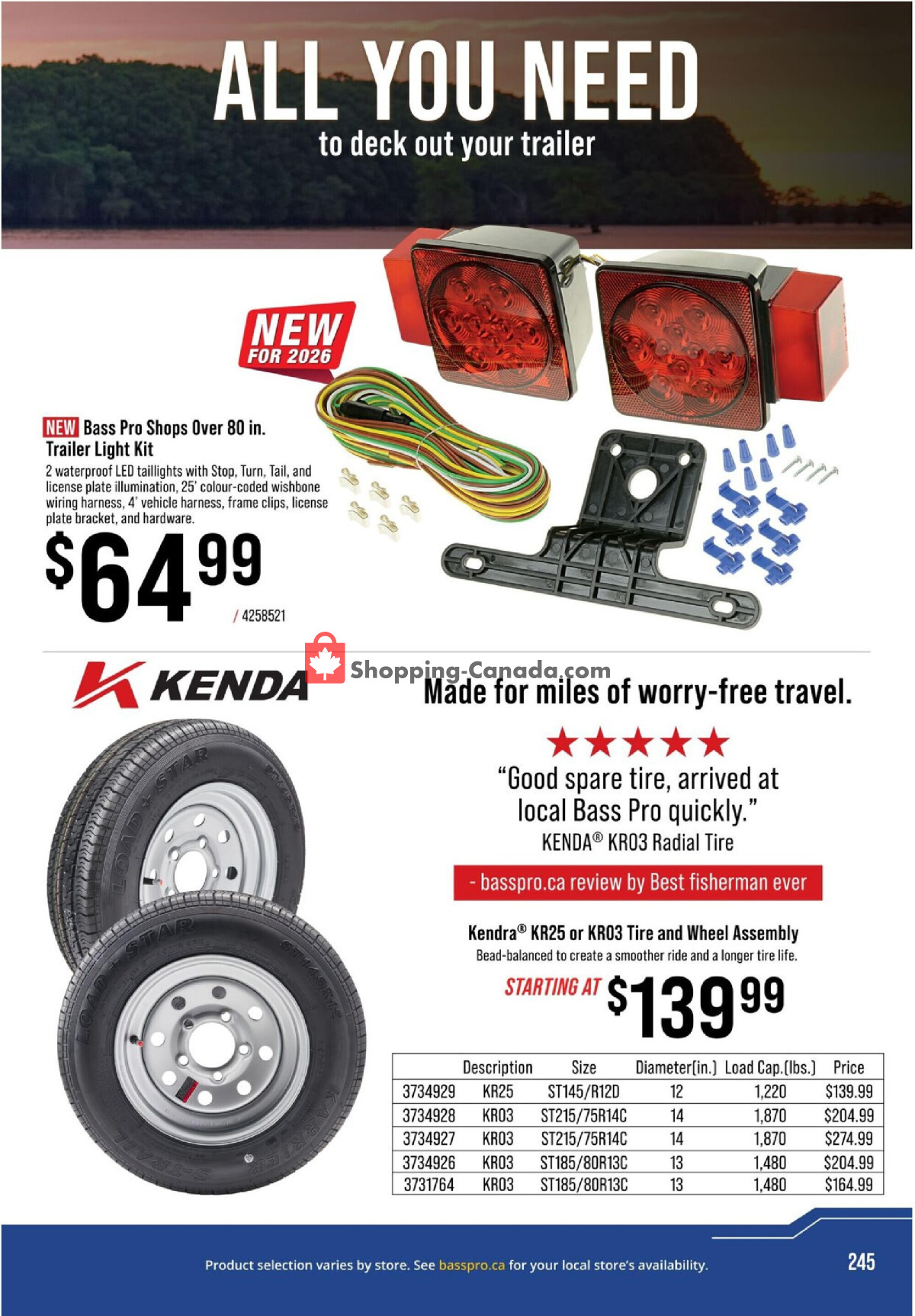 Cabela's flyer from Saturday July 25, 2026 to Tuesday September 1, 2026 - page 245