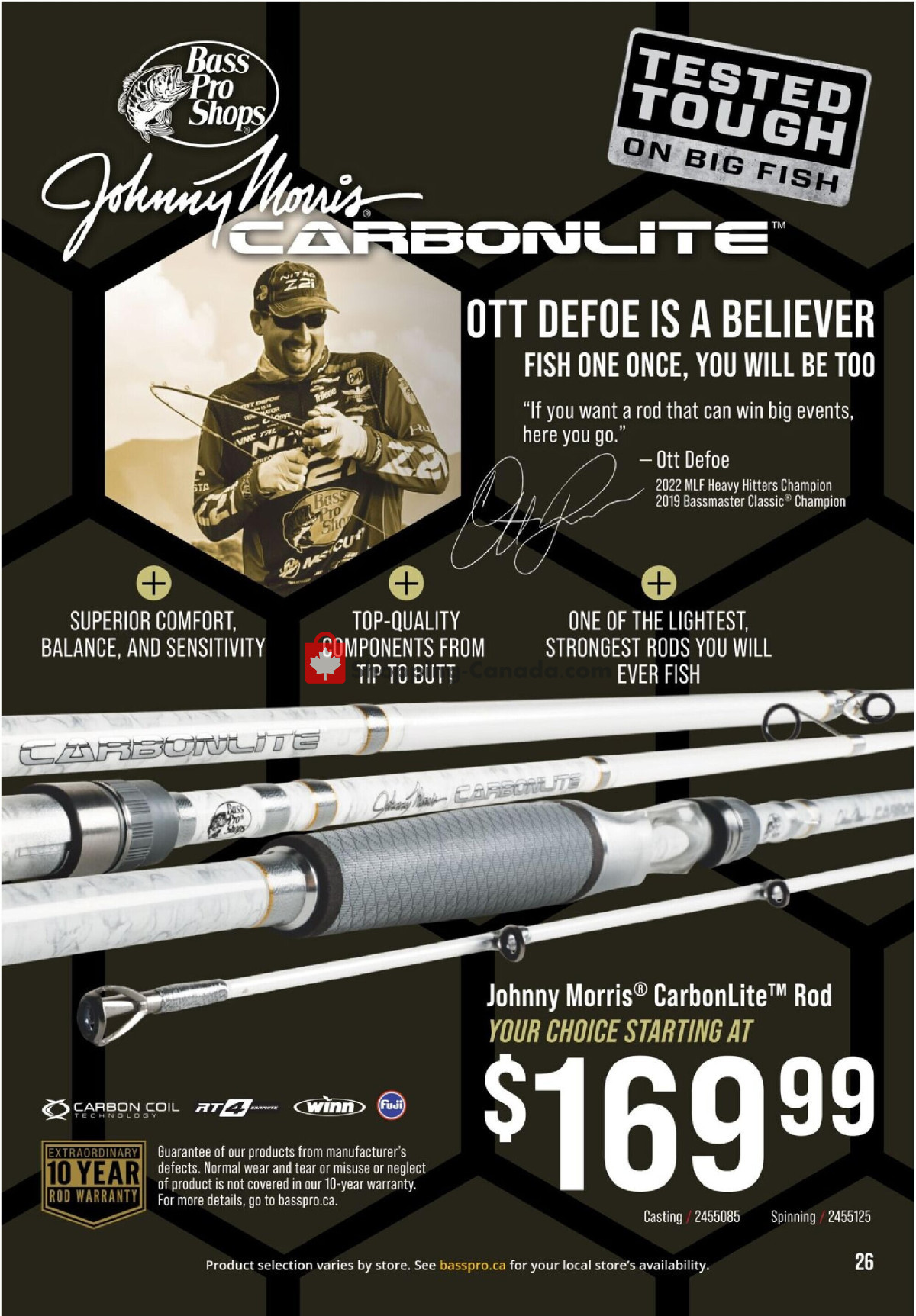 Cabela's flyer from Saturday July 25, 2026 to Tuesday September 1, 2026 - page 26