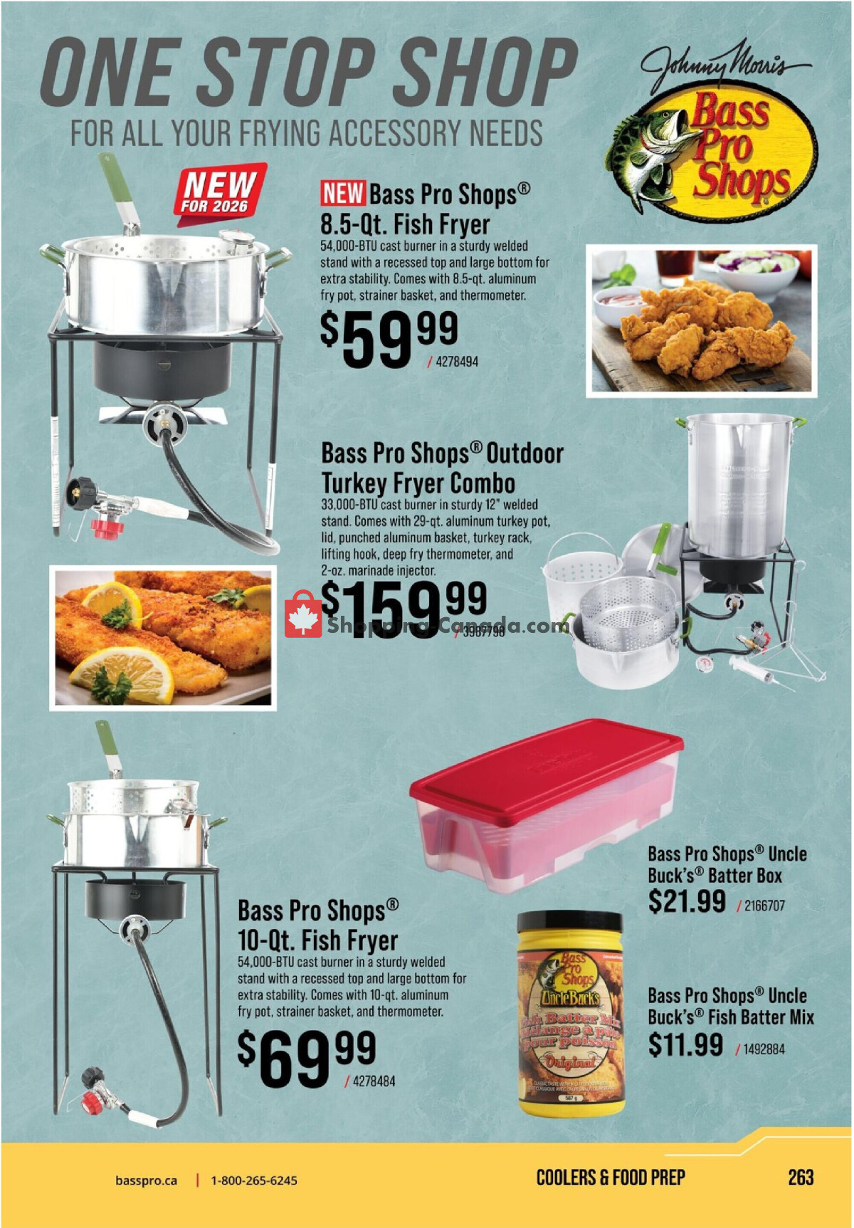 Cabela's flyer from Saturday July 25, 2026 to Tuesday September 1, 2026 - page 263