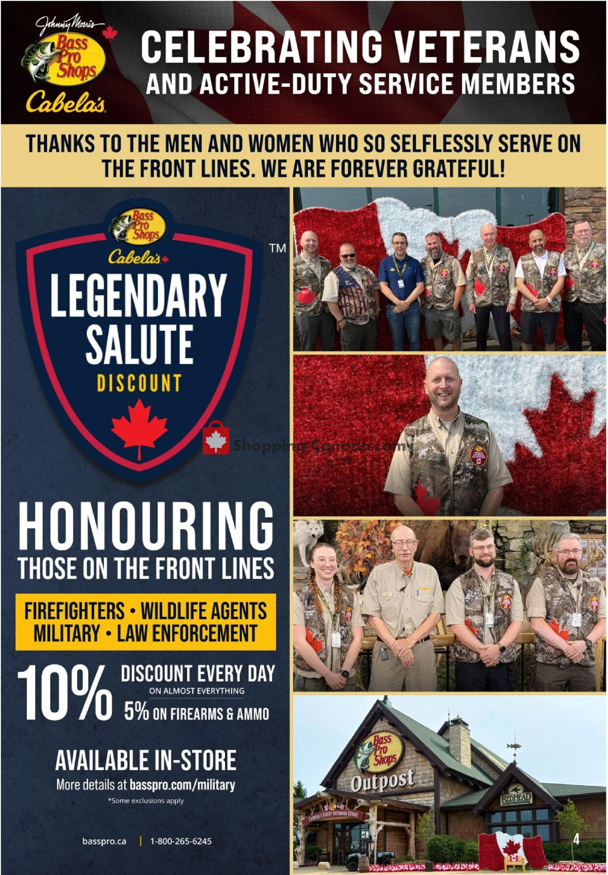 Cabela's flyer from Saturday July 25, 2026 to Tuesday September 1, 2026 - page 4
