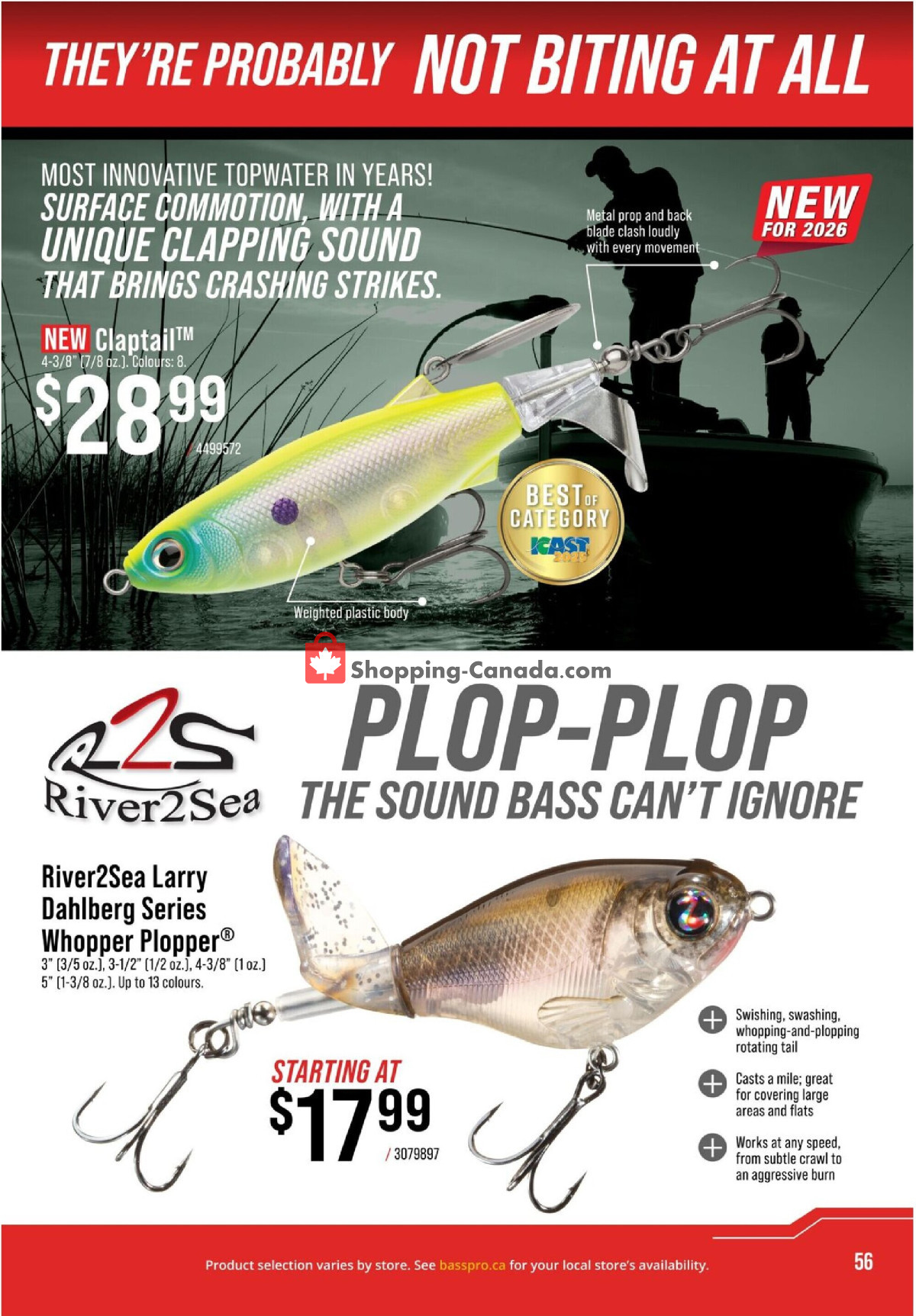 Cabela's flyer from Saturday July 25, 2026 to Tuesday September 1, 2026 - page 56