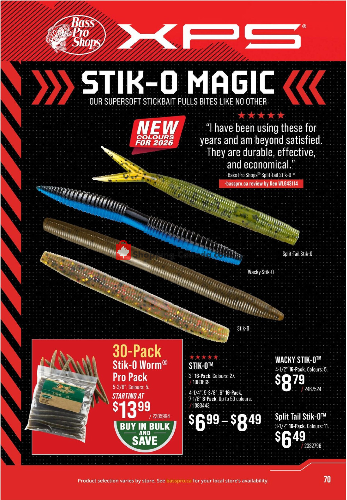 Cabela's flyer from Saturday July 25, 2026 to Tuesday September 1, 2026 - page 70