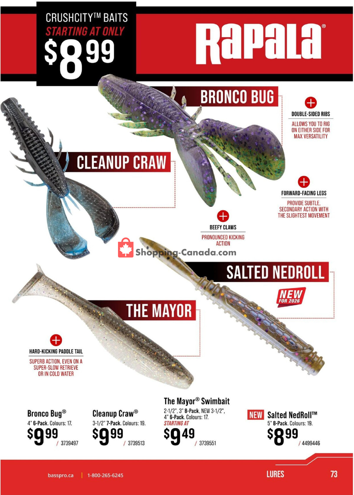 Cabela's flyer from Saturday July 25, 2026 to Tuesday September 1, 2026 - page 73