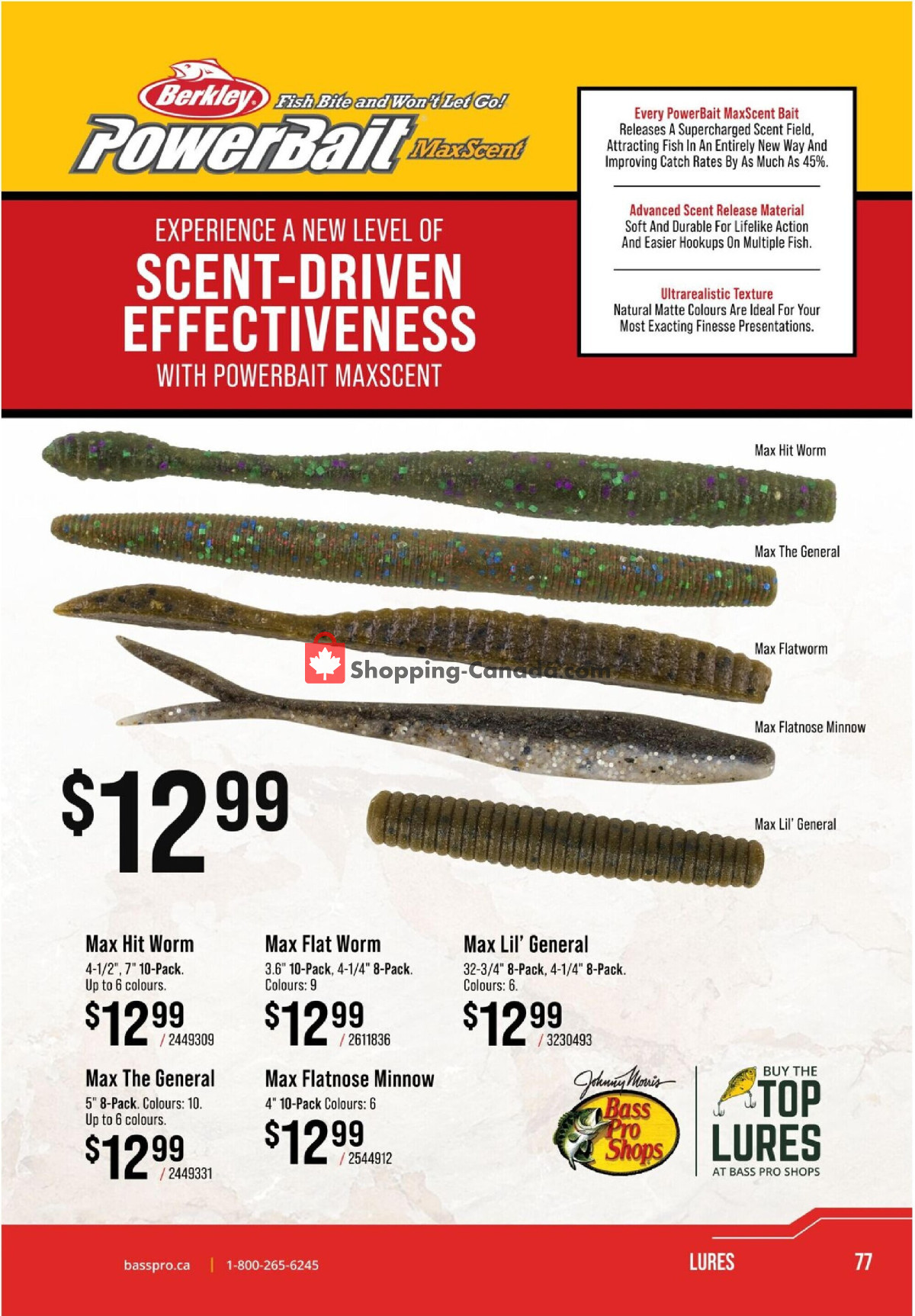 Cabela's flyer from Saturday July 25, 2026 to Tuesday September 1, 2026 - page 77