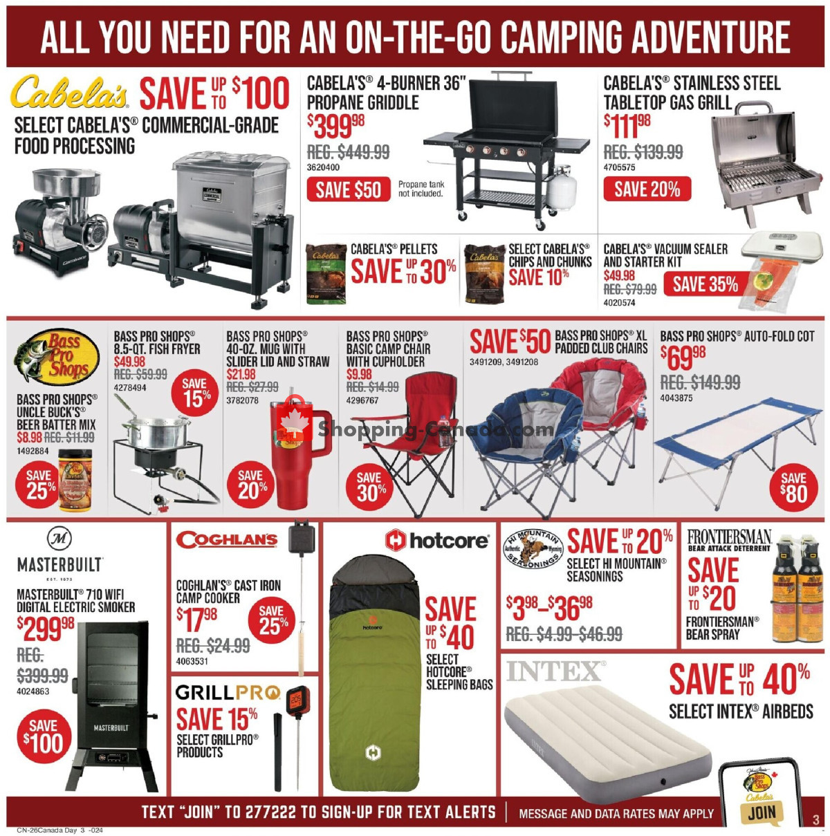 Cabela's flyer from Monday June 22, 2026 to Wednesday July 1, 2026 - page 3