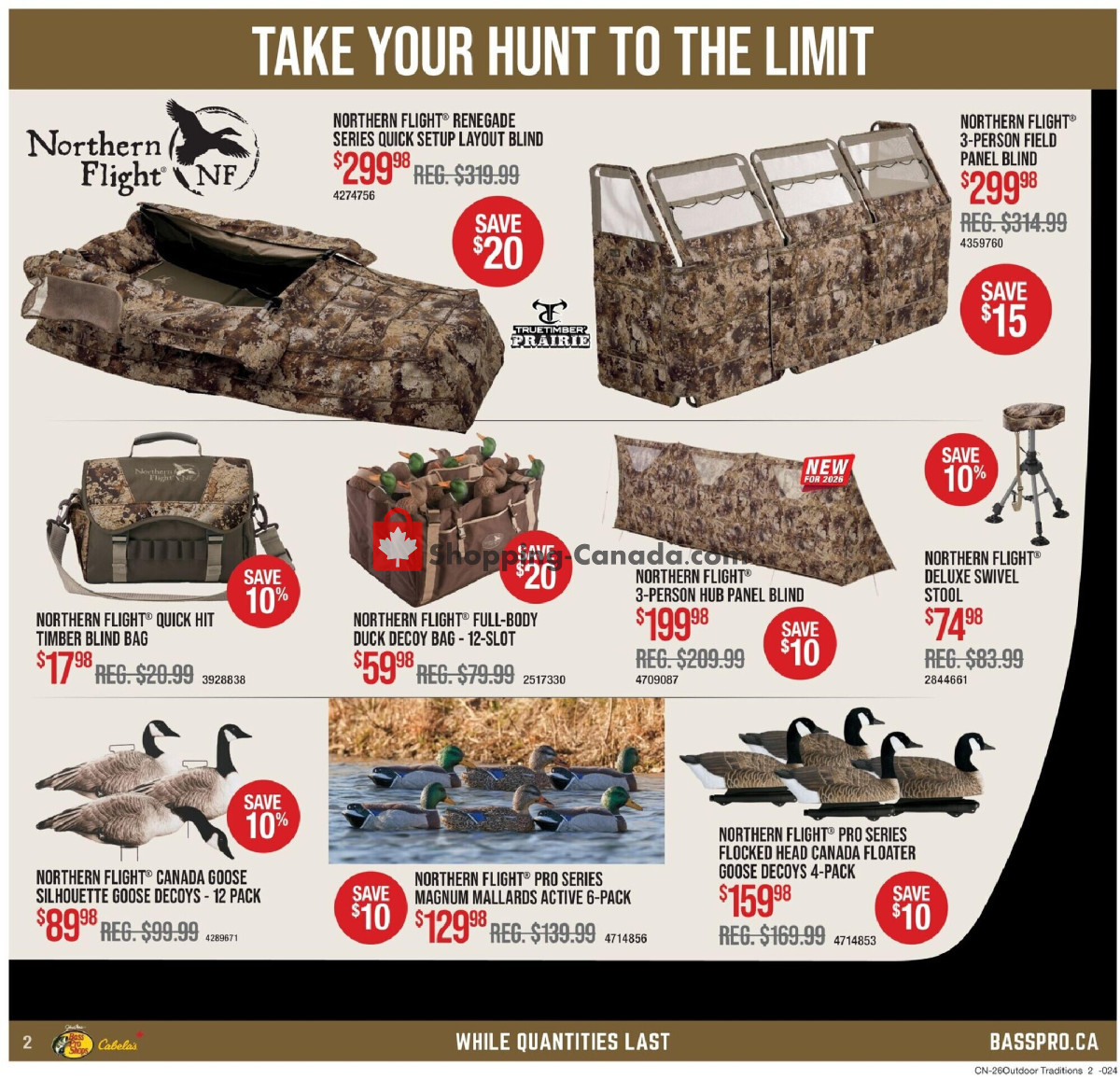 Cabela's flyer from Thursday September 24, 2026 to Wednesday October 7, 2026 - page 2