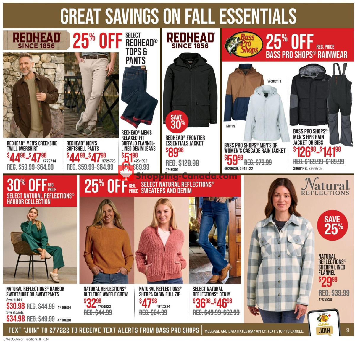 Cabela's flyer from Thursday September 24, 2026 to Wednesday October 7, 2026 - page 9