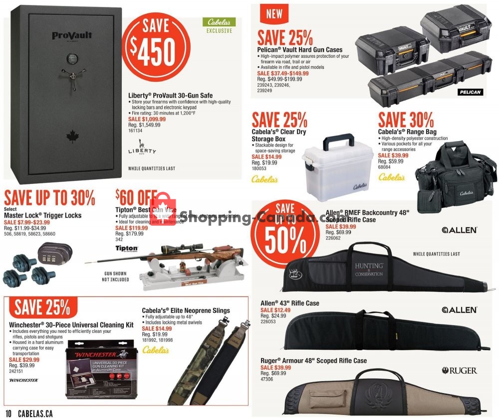 Cabela's flyer from Friday August 9, 2019 to Sunday August 25, 2019 - page 10