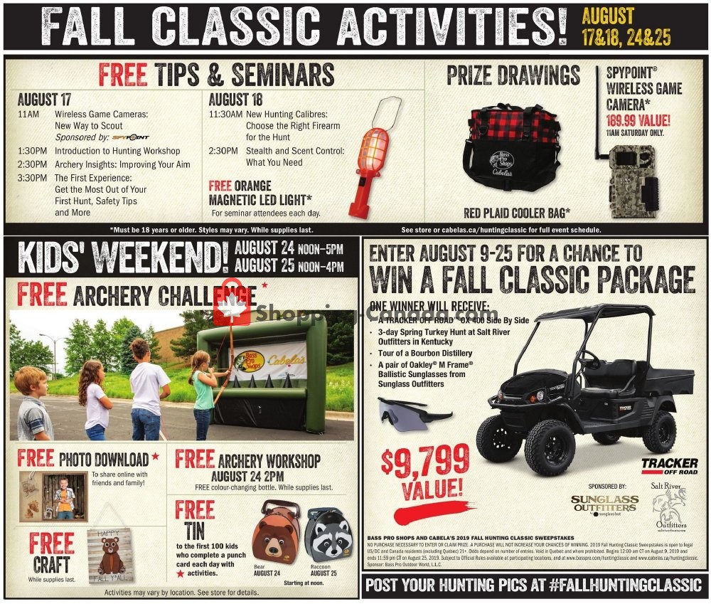 Cabela's flyer from Friday August 9, 2019 to Sunday August 25, 2019 - page 3
