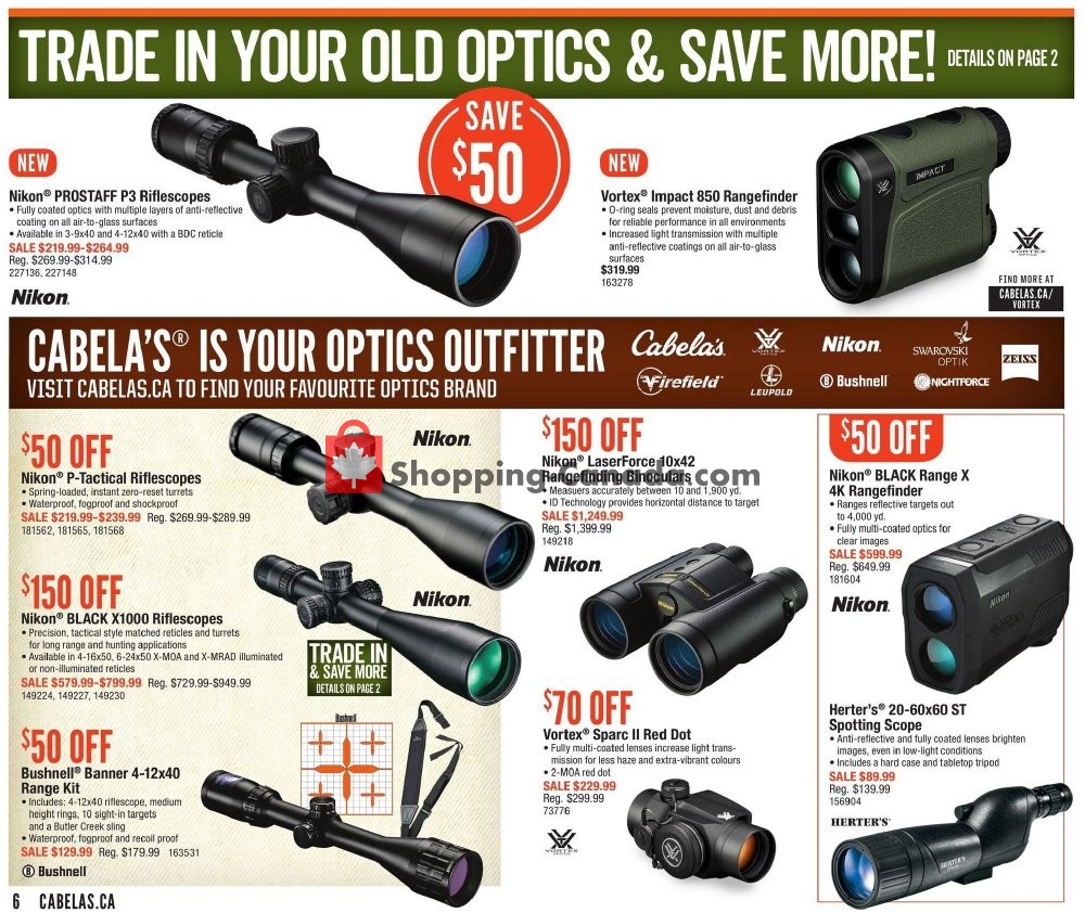 Cabela's flyer from Friday August 9, 2019 to Sunday August 25, 2019 - page 6