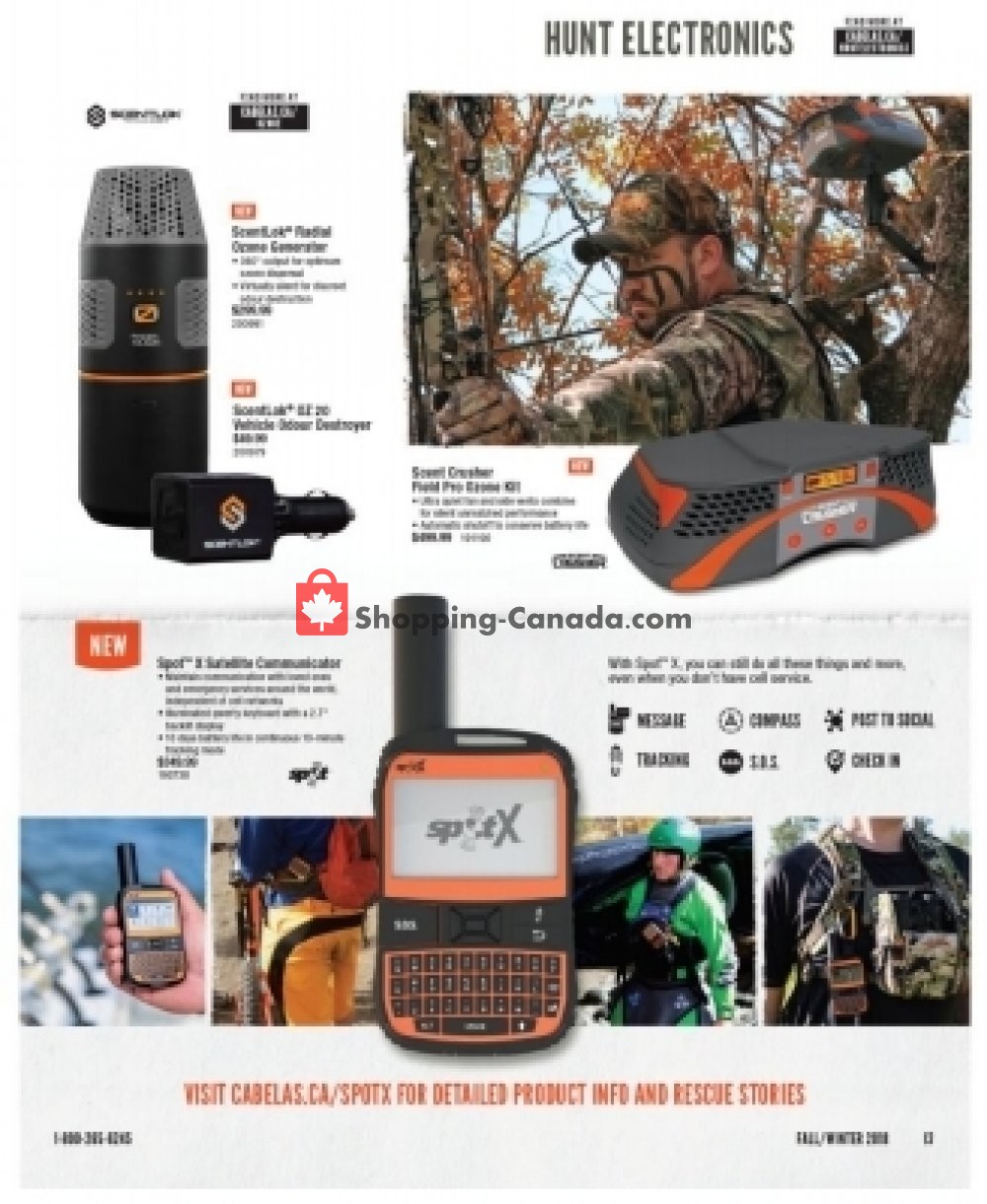 Cabela's flyer from Sunday September 23, 2018 to Monday December 31, 2018 - page 11