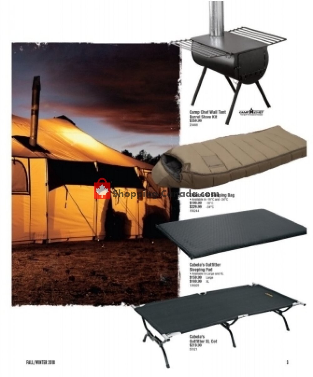 Cabela's flyer from Sunday September 23, 2018 to Monday December 31, 2018 - page 3