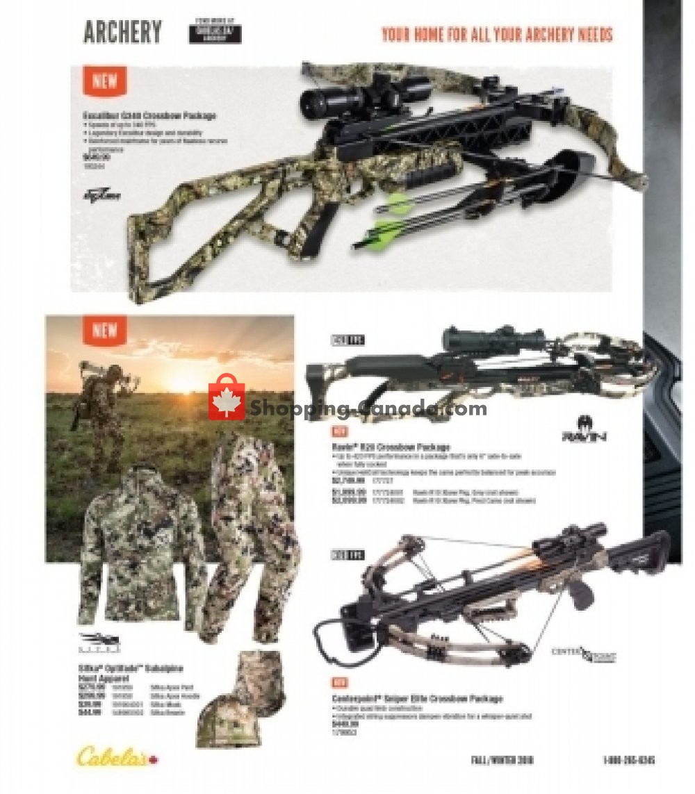 Cabela's flyer from Sunday September 23, 2018 to Monday December 31, 2018 - page 6