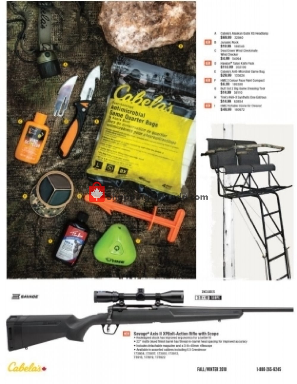 Cabela's flyer from Sunday September 23, 2018 to Monday December 31, 2018 - page 8