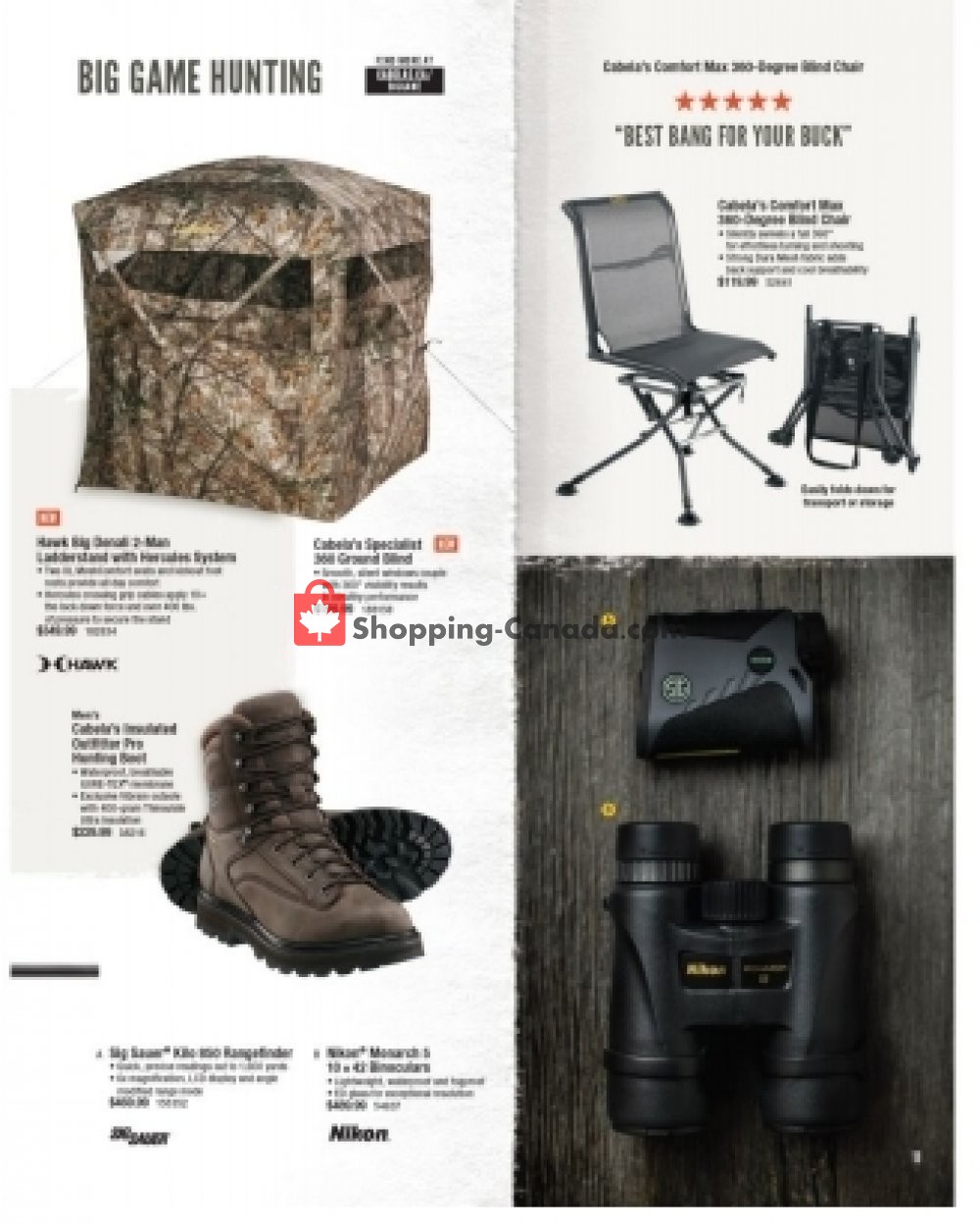 Cabela's flyer from Sunday September 23, 2018 to Monday December 31, 2018 - page 9