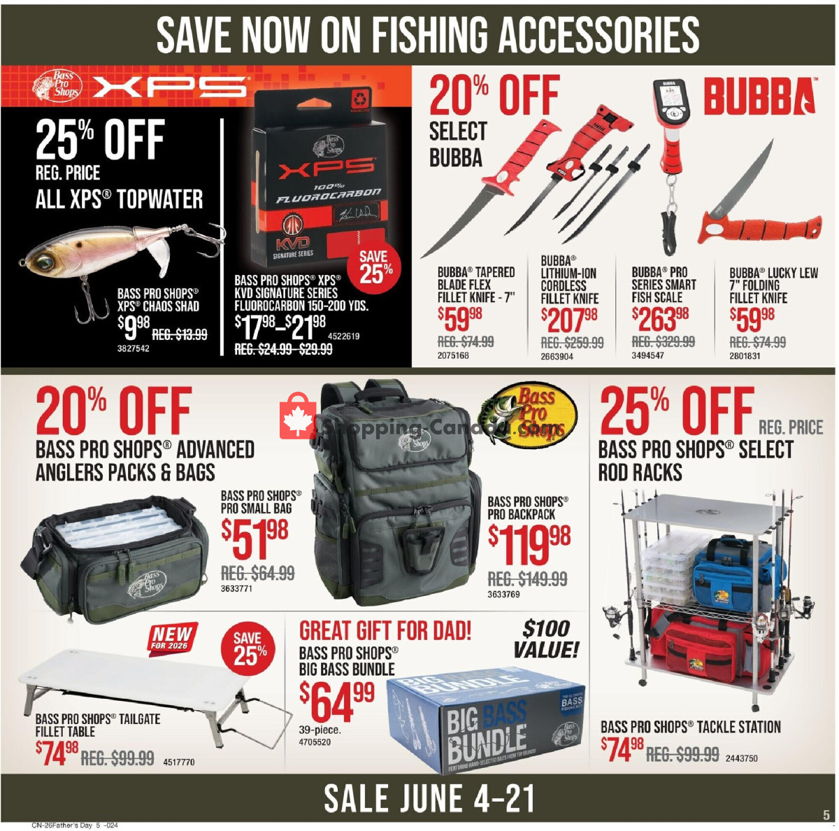 Cabela's flyer from Thursday June 4, 2026 to Sunday June 21, 2026 - page 5