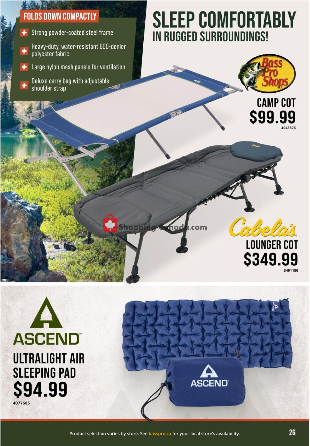 Cabela's flyer from Monday May 4, 2026 to Thursday June 4, 2026 - page 26