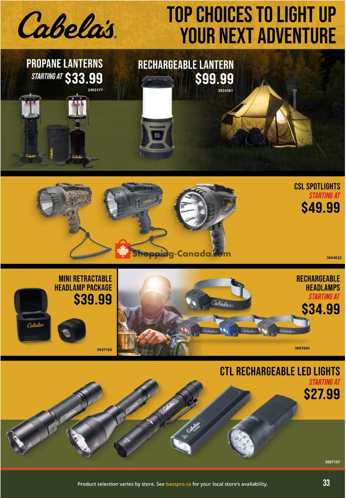 Cabela's flyer from Monday May 4, 2026 to Thursday June 4, 2026 - page 33