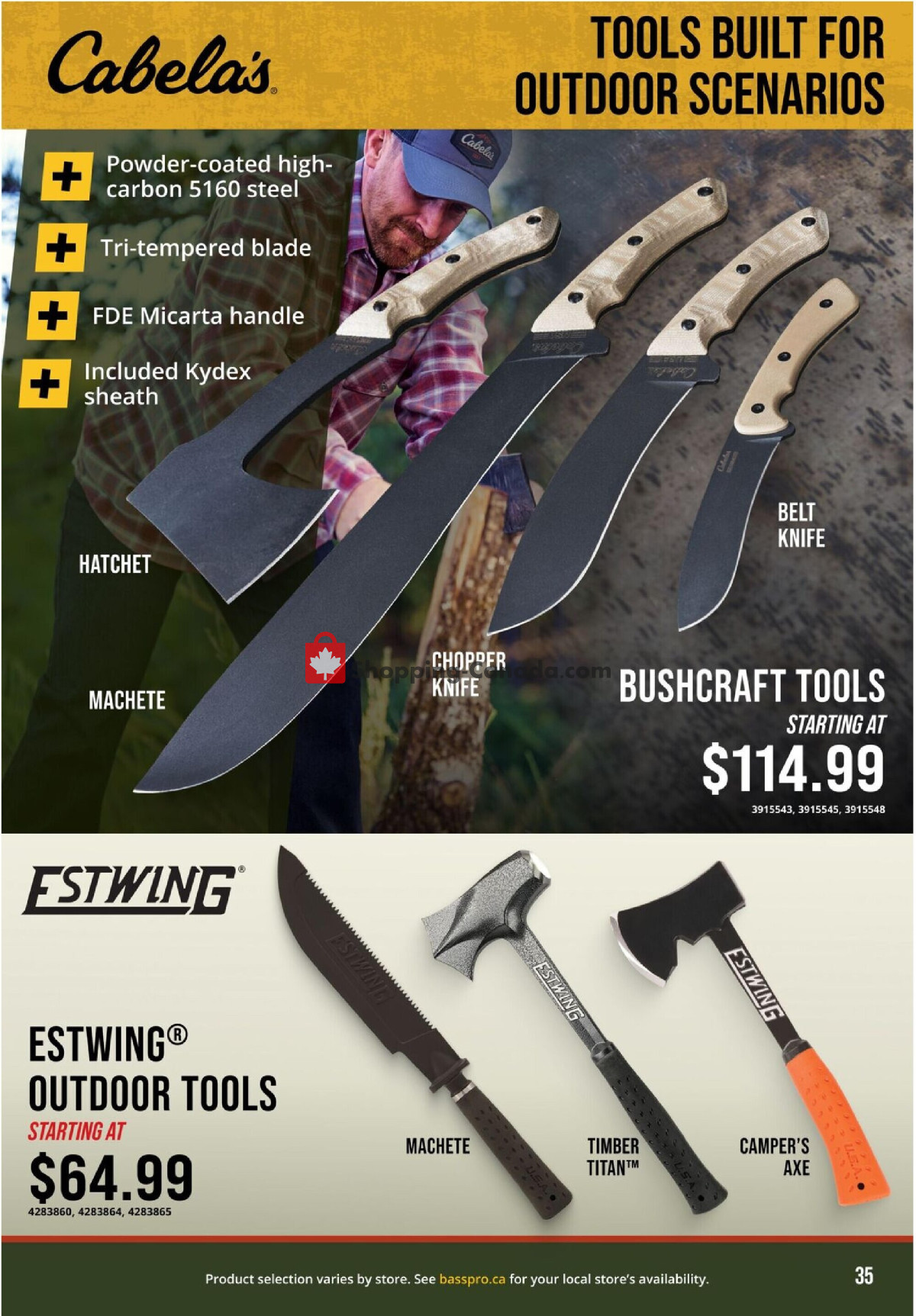 Cabela's flyer from Monday May 4, 2026 to Thursday June 4, 2026 - page 35