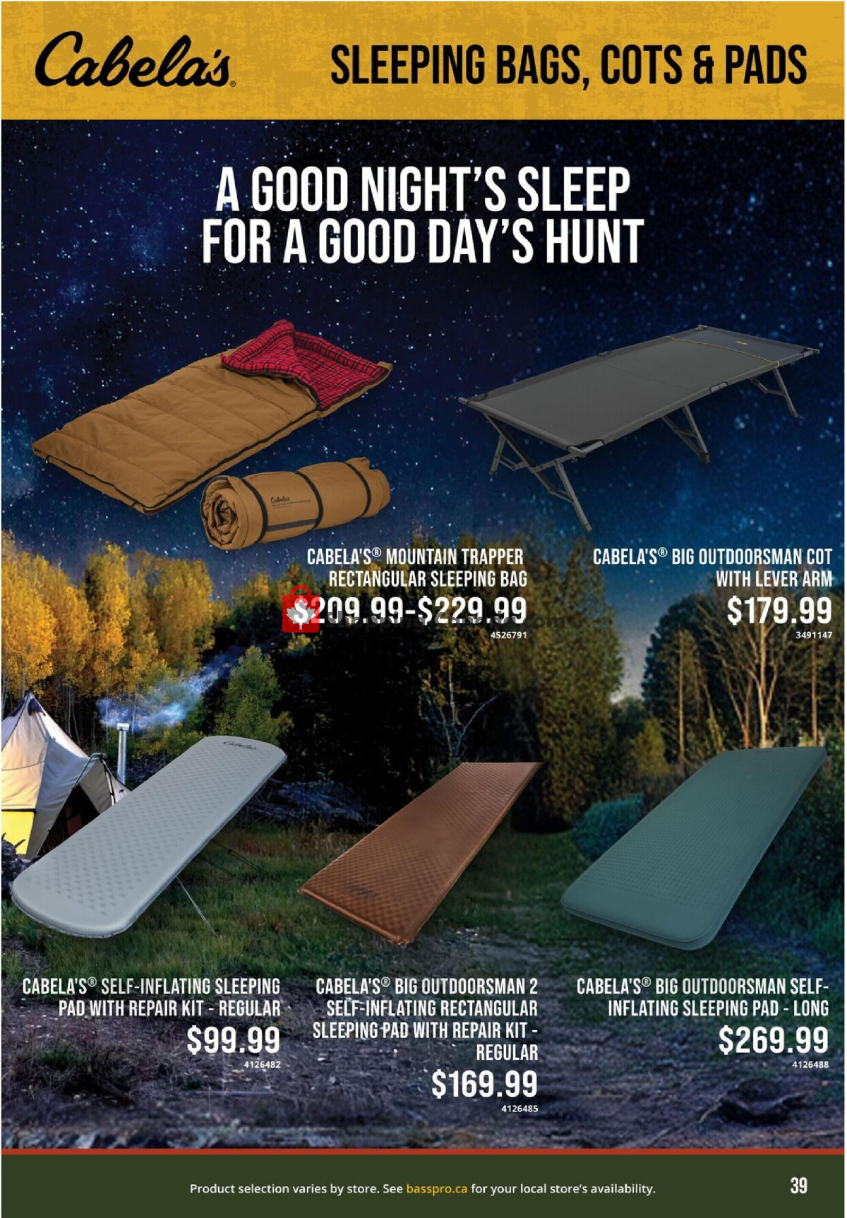 Cabela's flyer from Monday May 4, 2026 to Thursday June 4, 2026 - page 39