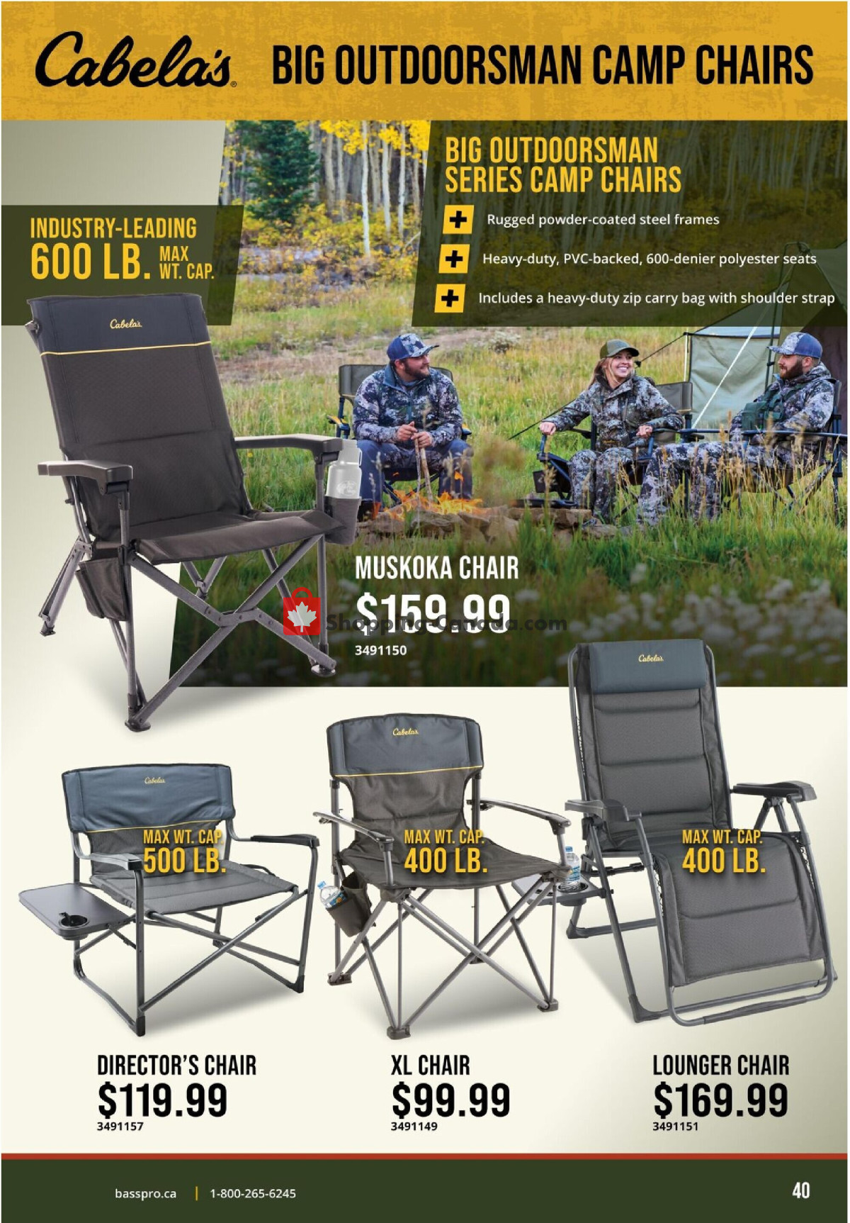 Cabela's flyer from Monday May 4, 2026 to Thursday June 4, 2026 - page 40