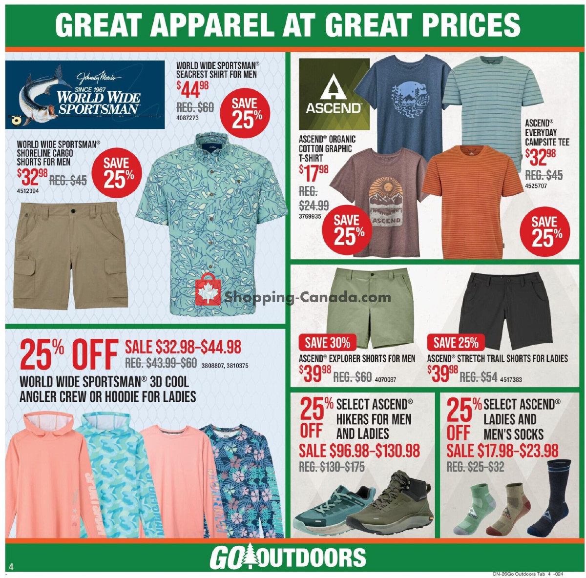 Cabela's flyer from Thursday May 7, 2026 to Wednesday May 27, 2026 - page 4