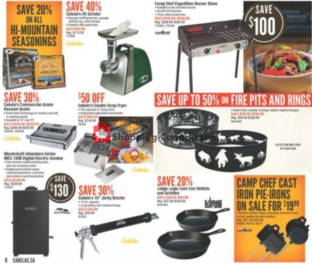 Cabela's flyer from Friday October 19, 2018 to Sunday November 4, 2018 - page 8
