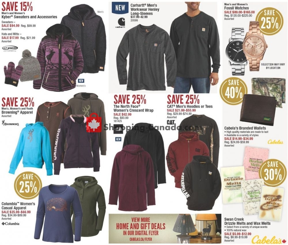 Cabela's flyer from Friday October 5, 2018 to Sunday October 21, 2018 - page 12