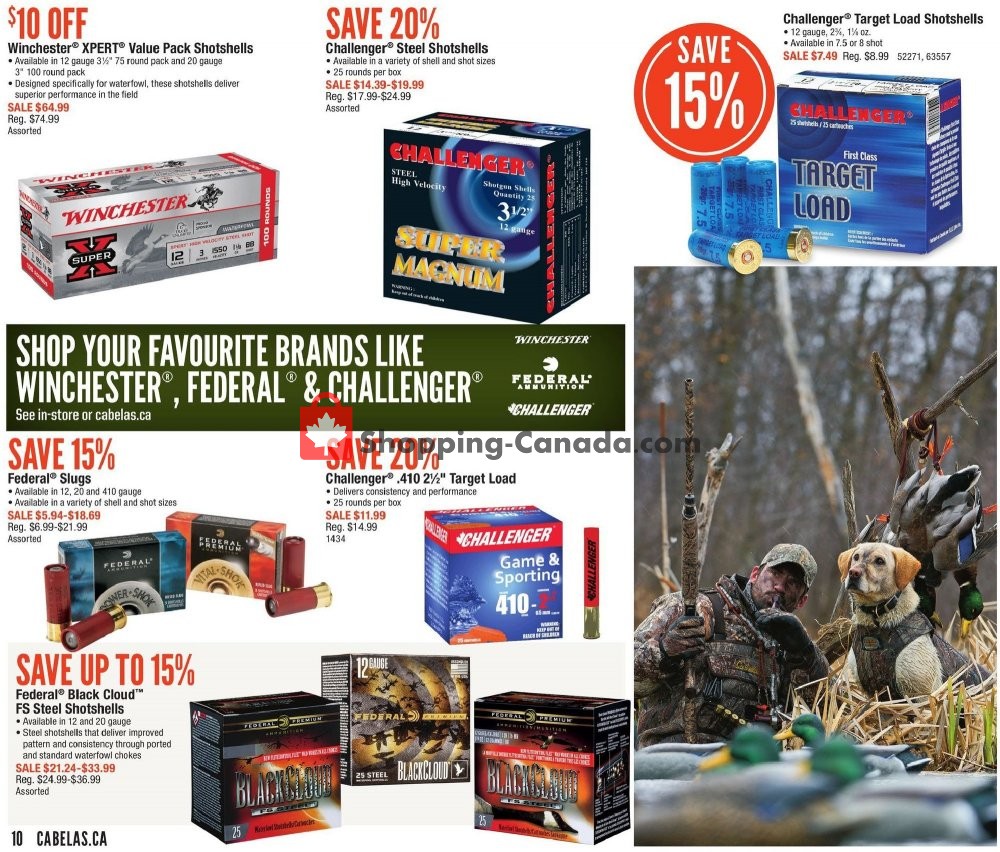 Cabela's flyer from Thursday September 5, 2019 to Sunday September 22, 2019 - page 12
